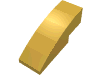 Набор LEGO Slope Curved 3 x 1 No Studs, Золотистый металлик