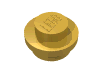 Набор LEGO Plate Round 1 x 1 with Solid Stud, Золотистый металлик
