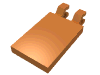 Набор LEGO Tile Special 2 x 3 with 2 Clips [Undetermined Type], Medium Dark Flesh