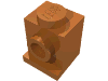 Набор LEGO Brick Special 1 x 1 with Headlight and No Slot, Medium Dark Flesh