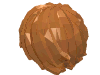 Набор LEGO Minifig Hair - Tousled with Side Part, Medium Dark Flesh