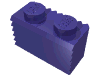 Набор LEGO Brick Special 1 x 2 with Grill, Темно-фиолетовый