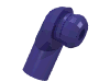 Набор LEGO Minifig Arm Right, Темно-фиолетовый