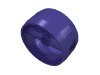 Набор LEGO Technic Cylinder 4 x 4 with Pin Holes and Centre Bar, Темно-фиолетовый