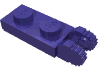 Набор LEGO Hinge Plate 1 x 2 Locking with 2 Fingers On End, Темно-фиолетовый
