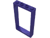 Набор LEGO Door Frame 1 x 4 x 6 Type 2, Темно-фиолетовый