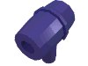 Набор LEGO Friends Accessories Hair Dryer, Темно-фиолетовый