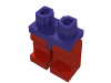 Набор LEGO Hips and Red Legs, Темно-фиолетовый