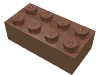Набор LEGO Brick 2 x 4, Dark Flesh