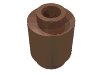 Набор LEGO Brick Round 1 x 1 Open Stud, Dark Flesh