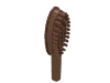 Набор LEGO Minifig Hairbrush [Undetermined Handle Length], Dark Flesh