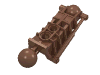 Набор LEGO Bionicle Toa Metru Leg Lower Section, Dark Flesh