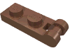 Набор LEGO Plate Special 1 x 2 with Handle on End [Closed Ends], Dark Flesh