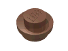 Набор LEGO Plate Round 1 x 1 with Solid Stud, Dark Flesh