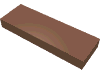 Набор LEGO Tile 1 x 3, Dark Flesh