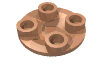 Набор LEGO Plate Round 2 x 2 with Rounded Bottom [Boat Stud], Flesh
