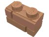 Набор LEGO Brick Special 1 x 2 with Masonry Brick Profile, Flesh