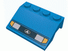 Набор LEGO Vehicle Mudguard 3 x 4 Slope with Headlights Print [6426 / 6548 / 2234], Голубой