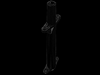 Набор LEGO Boat Mast Section Middle 13 2/3 H, With Bottom Connector Prong, Черный