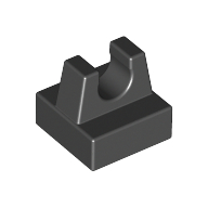 Набор LEGO Tile Special 1 x 1 with Clip and Straight Tips, Chrome Gold