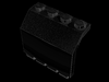 Набор LEGO Hinge Panel 2 x 4 x 3 1/3 with Blue SW Gungan Sub Print [7161], Светло-серый