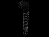 Набор LEGO Technic Shock Absorber 9.5L with Hard Spring, Желтый