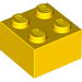 Набор LEGO Brick 2 x 2 with Eye without White Print on Two Sides, Centered, Желтый