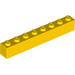Набор LEGO Brick 1 x 8 with Coast Guard Logo and C 503 Print, Желтый