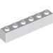 Набор LEGO Brick 1 x 6 with Red and Green Petals Print, Белый