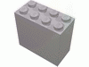 Набор LEGO Brick 2 x 4 x 3 with Fire Print, Красный