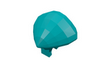 Набор LEGO Minifig Head Modified Martian with Clip, Mouth Cover Device and Freckles Print, Темно-бирюзовый