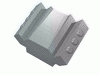 Набор LEGO Brick, Modified 2 x 2 No Studs, Sloped with Angled Side Block Extensions and Freeze Print (Set 4579), Белый