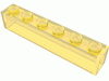 Набор LEGO Brick 1 x 6 without Bottom Tubes, with 2 Raised Cross Supports, Красный