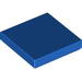 Набор LEGO Tile 2 x 2 with Number 18 and Medium Blue / Yellow Stripes Print, Голубой
