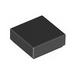 Набор LEGO Tile 1 x 1 with White 4 Print, Черный
