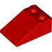 Набор LEGO Slope 33В° 3 x 2 with Ferrari Logo Print, Красный