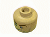 Набор LEGO Minifig Head Stubble, Brown Eyebrows, Crooked Smile and Scar Print [Hollow Stud], Желтый