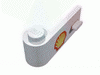 Набор LEGO Door 1 x 3 x 1 Left [Shell Logo Print], Белый
