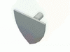 Набор LEGO Minifig Shield - Triangular with Purple and Gold Danju Wolf Print, Very Light Bluish Gray