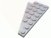 Набор LEGO Wedge, Plate 8 x 4 Wing Right without Underside Stud Notch, Белый