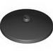 Набор LEGO Dish 4 x 4 Inverted [Radar] with Hogwarts Express and '5972' Print, Черный