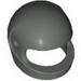 Набор LEGO Minifig Helmet Standard with Red/White Circles and Blue/White Striped Print, Темно-серый