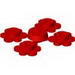 Plant Flower Small, Sprue of Four
