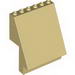 Набор LEGO Panel 4 x 6 x 6 Sloped with Hieroglyphs, Snake and Eagle Print, Tan