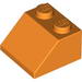 Набор LEGO Slope 45В° 2 x 2 with '4' Hot Scorcher Print, Оранжевый