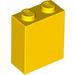 Набор LEGO Brick 1 x 2 x 2 with Inside Axle Holder with Ice Cream, Cake and Coffee Print, Желтый