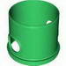 Duplo Ball Tube Straight with Opposing Oval Holes