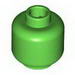 Набор LEGO Minifig Head Balaclava with Green Goblin Face, Lines on Back Print [Blocked Open Stud], Ярко-зеленый