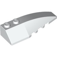 Набор LEGO Wedge 6 x 2 Right, Chrome Gold