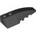 Набор LEGO Wedge 6 x 2 Right with Silver Windscreen Print [10026], Черный